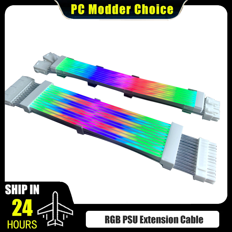 Pc Gaming Lian Li - Câble d'extension PSU RGB Strimer Plus