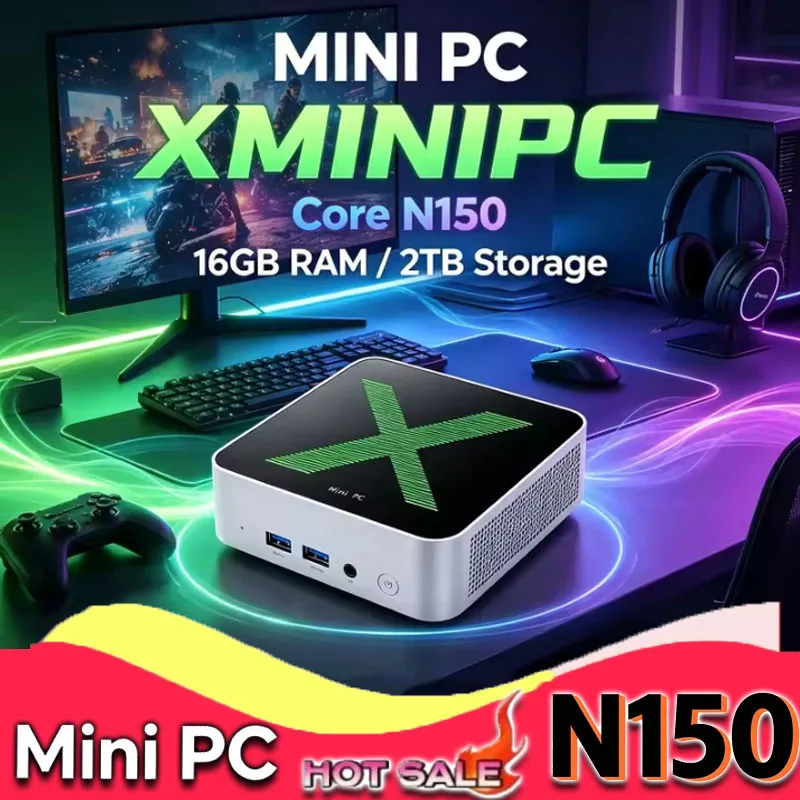 Pc Gaming Editing - Mini PC X Core N150 Win11｜32