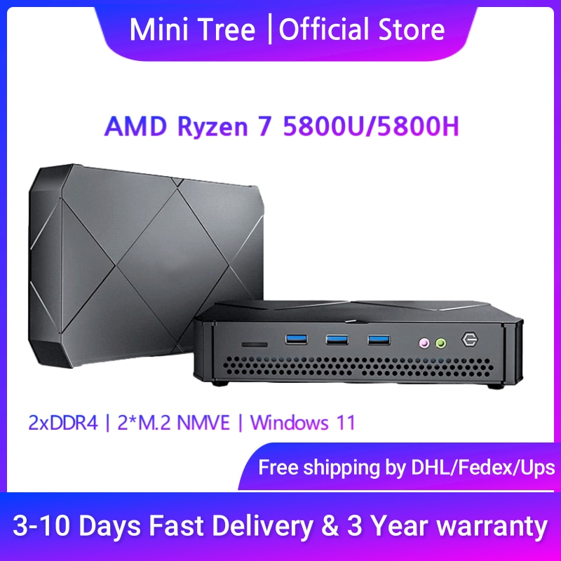 Amd Cpu Ryzen 9 - AMD Radeon-Mini PC de jeu Ryzen