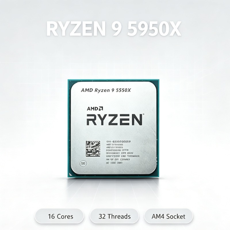 Processeur AMD Ryzen 9 5950X 1 - Amd Cpu Ryzen 9 avis et prix