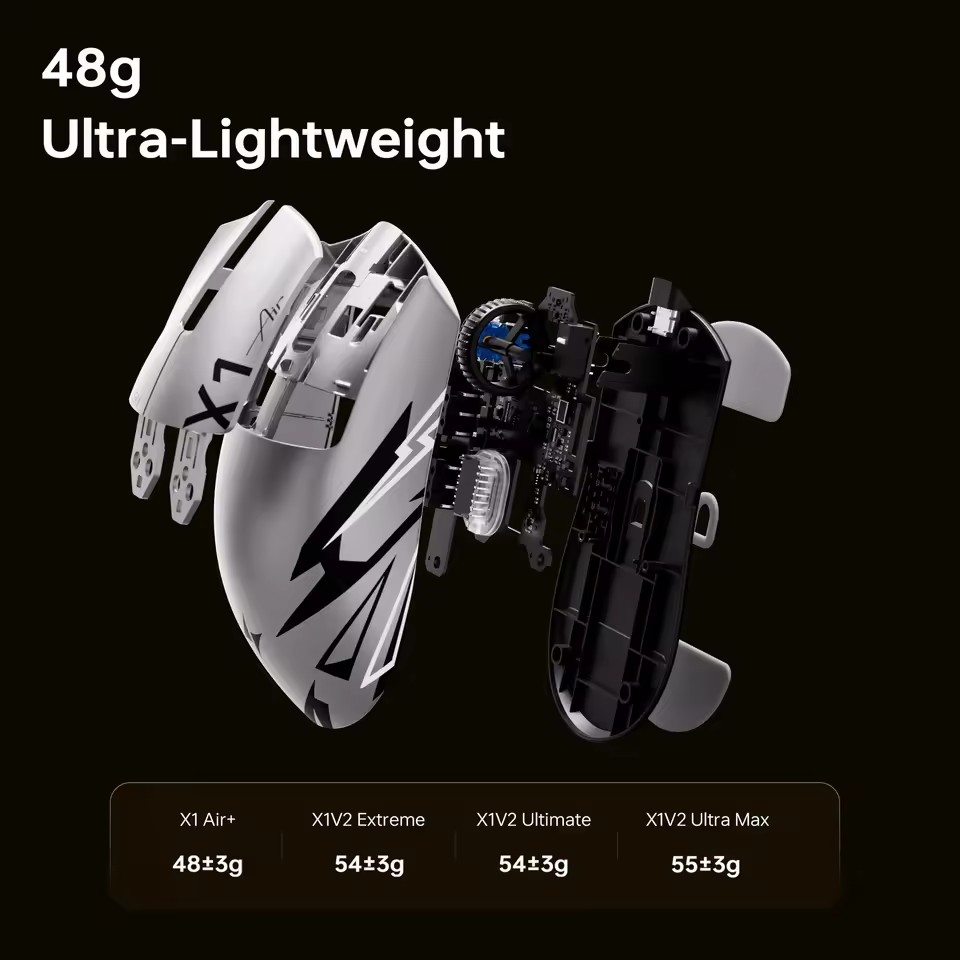 Souris de jeu sans fil ATK X1V - Pc Gaming Editing avis et prix