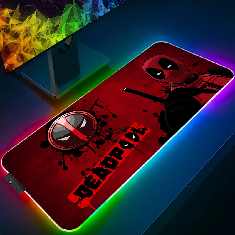 LED tapis de souris jeu rétro- - Pc Gaming Anime avis et prix