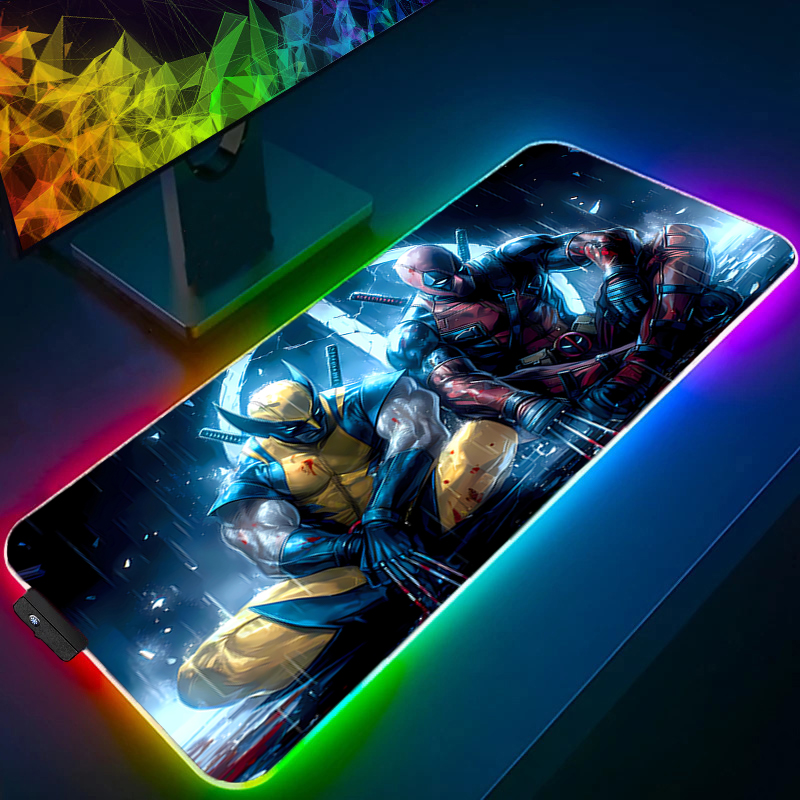 LED tapis de souris jeu rétro- - Pc Gaming Anime avis et prix