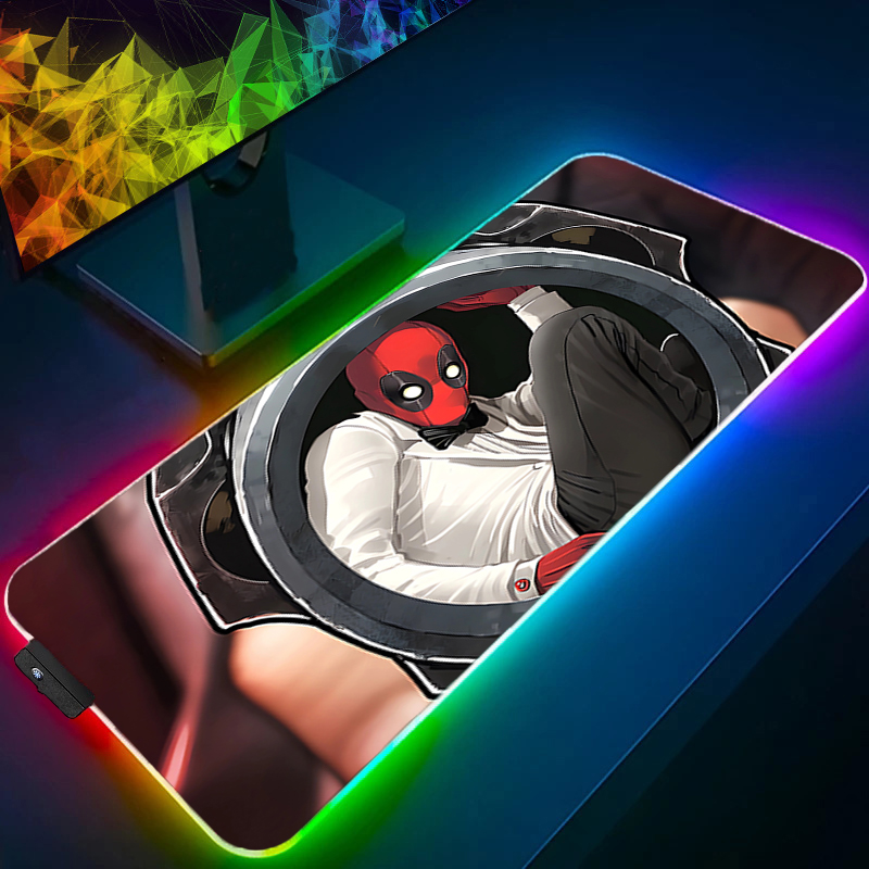 LED tapis de souris jeu rétro- - Pc Gaming Anime avis et prix