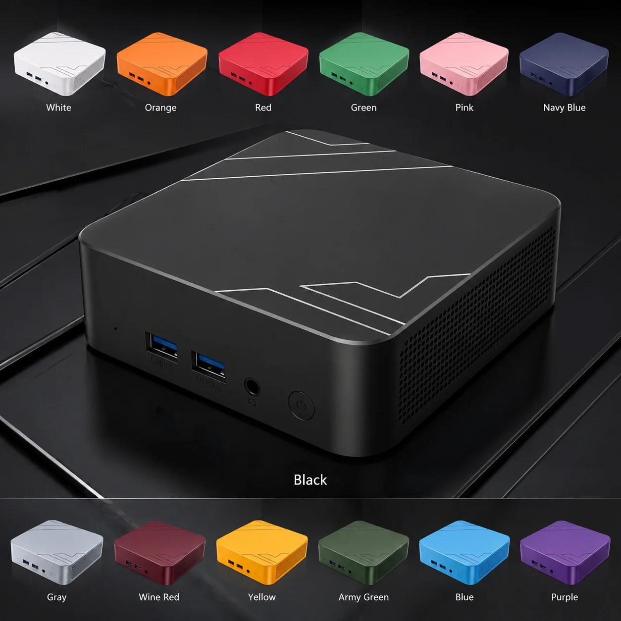 Mini PC coloré N150, 16 Go + 2 - Pc Gaming Editing avis et prix