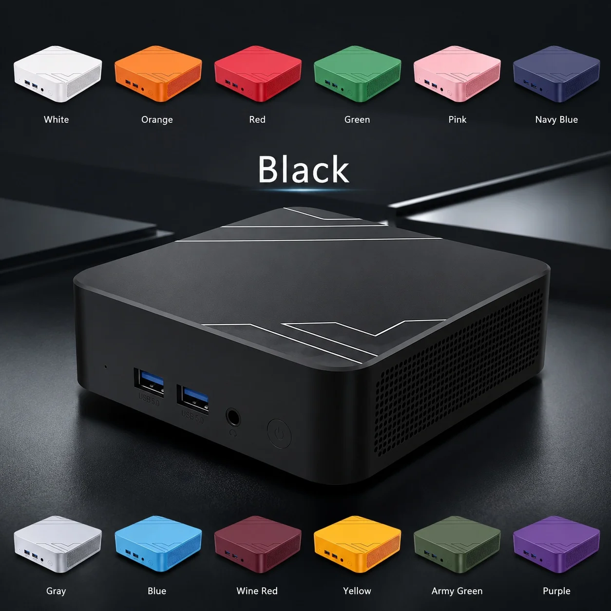Mini PC coloré N150, 16 Go + 2 - Pc Gaming Editing avis et prix