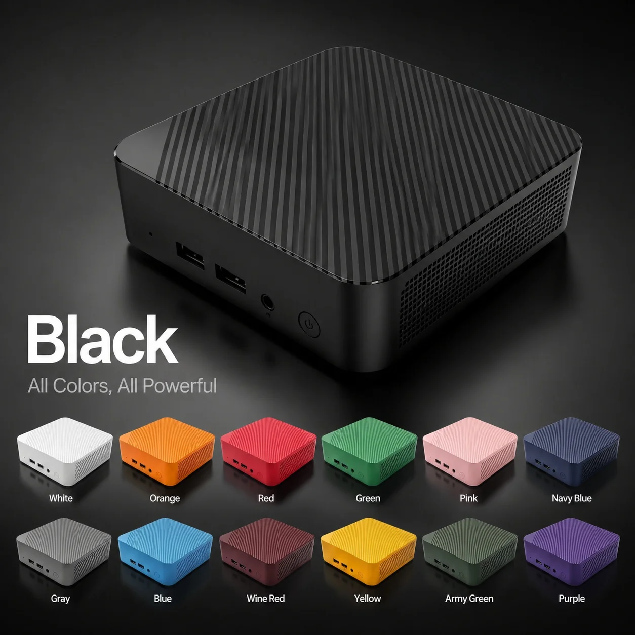 Mini PC couleur haute performa - Pc Gaming Editing avis et prix